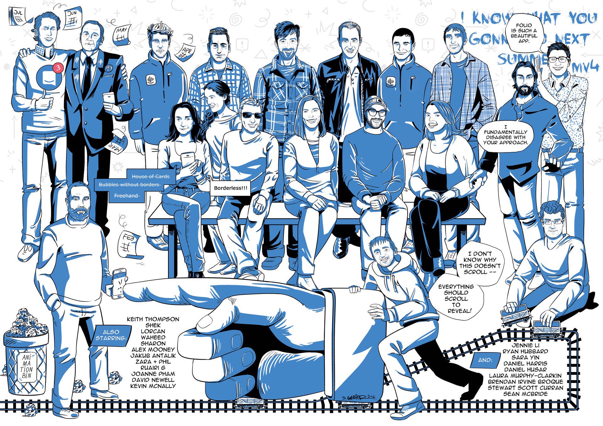 The messenger team